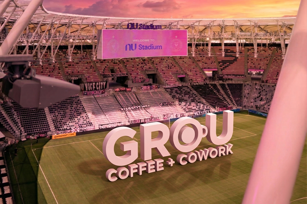 GROU x Inter Miami stadium visual